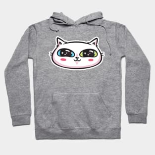 Starry Eyed Cat Hoodie